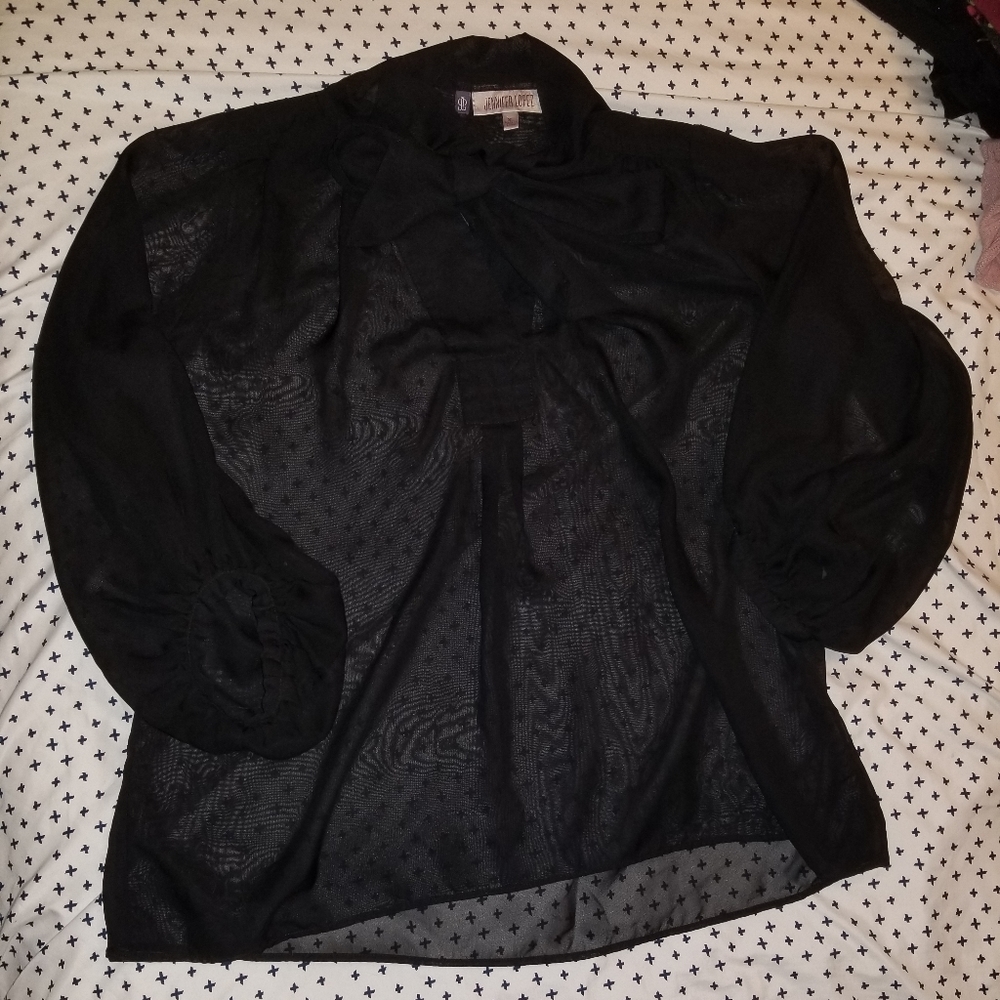 Jennifer Lopez sheer top